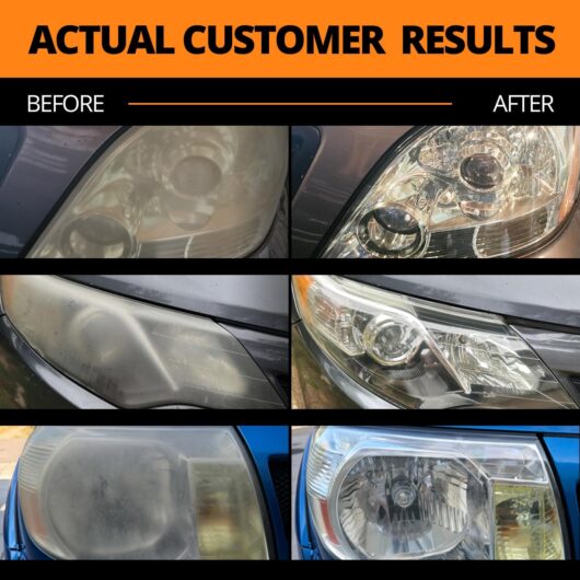 Restore Yellow Oxidize Headlights!!